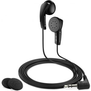 Sennheiser MX 170 Wired without Mic Headset  (Black, In the Ear)